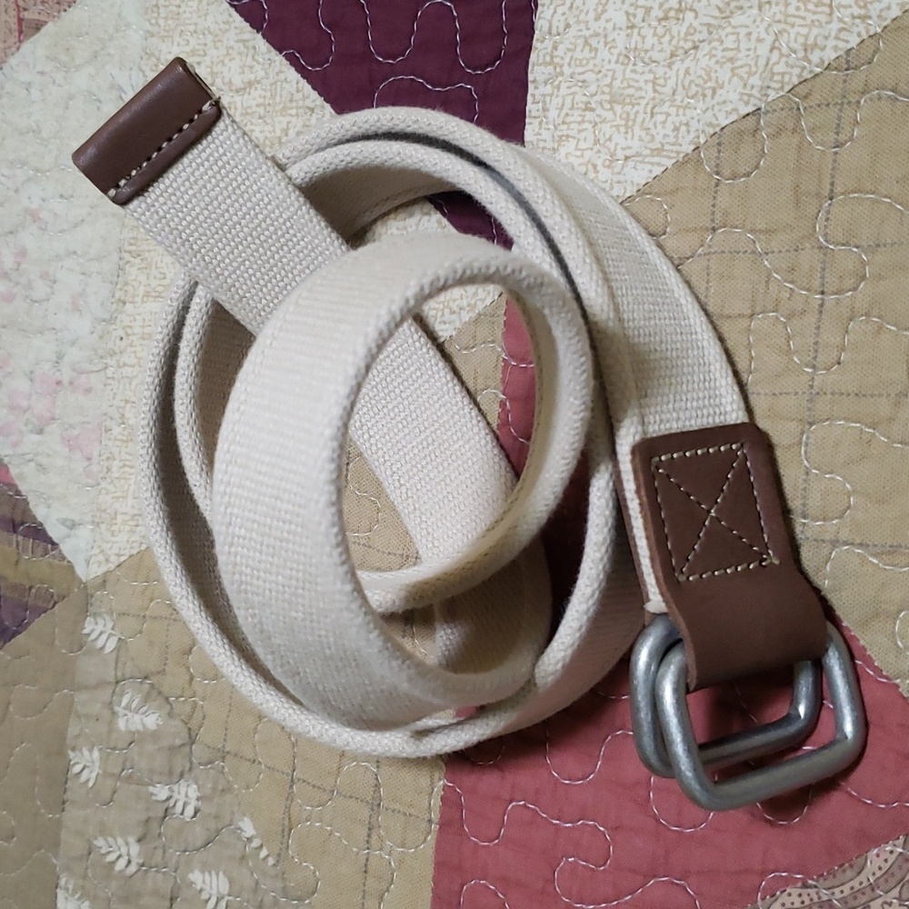 Land's End webbed belt XL